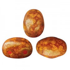 Les perles par Puca® Samos Perlen Opaque hyacinth bronze 93120/15496